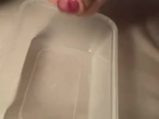 Cum catching 