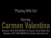 Pussy Please? Carmen Valentina & Gia Love Cunt Fuck & Orgasm 1/16