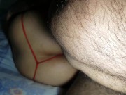 Primera vez anal !! ¡Duele pero me gusta! Increíble anal con una  latina. 4/16