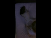 Young couple has passionate sex with creampie (I didnt know he was going to put his thumb in my ass) 15/16