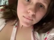 Magic wand fun big boobs