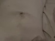 Mistress squeezes, slaps, punches, kicks balls and gives foot job to her bitch slave 16/16