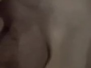 Mistress squeezes, slaps, punches, kicks balls and gives foot job to her bitch slave 6/16