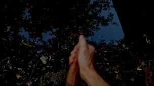 Pissing And Cumming In Some Creepy Scary Woods! BTM