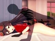 Genshin Impact Amber 3D HENTAI 10/16