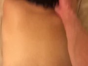 My best friends mom cums, then gets a creampie, first time recording it 8/16