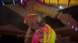 Raver With Mesh Top Bondage With You In Bed Face Ride Bone POV Lap Dance