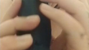 Curvy Girl Fucks Herself in Shower