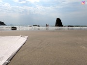 Sex On The Deserted Beach !! Amateur Brazilian Teen Sucked Dick and Taken Cum in the Face - Amateur 10/16