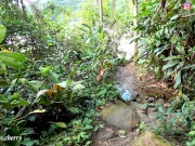 Sex On The Deserted Beach !! Amateur Brazilian Teen Sucked Dick and Taken Cum in the Face - Amateur 6/16