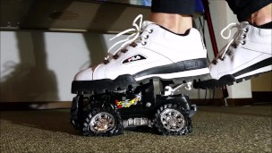 Toycar Crushing with Fila Sneaker (Trailer)