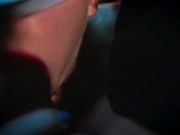  Hot Pussy gives a superb blow job in the car - Sperm loving and purring dripping sperm 14/16