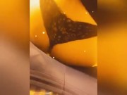 Giving my step uncle a lap dance while his wife is upstairs  4/16