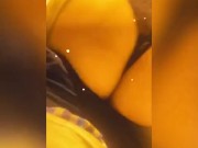 Giving my step uncle a lap dance while his wife is upstairs  6/16