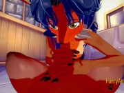 Furry Hentai 3D - Horse & Dog Sex in The Bathroom 13/16