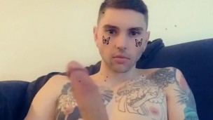 Me self sucking and flexing (Snapchat)