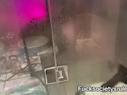 Squirting on the bathroom floor 1/16