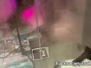 Squirting on the bathroom floor 3/16