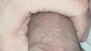 Slow motion handjob