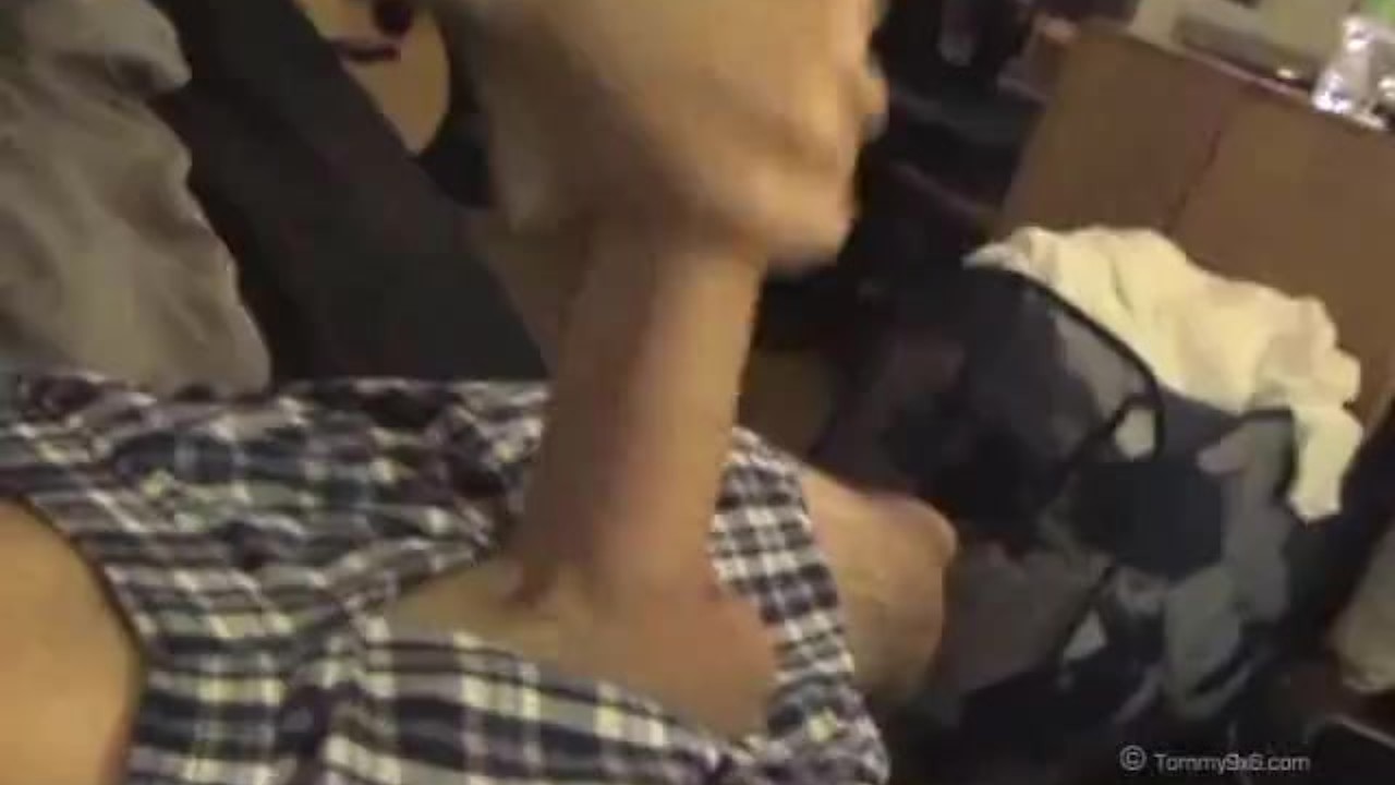 College Student in Loose Boxers Jerks Off With Fleshjack - Free Sex Video - RedTube