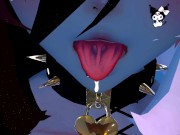 Girl cums from her lush toy | vrchat erp 10/16