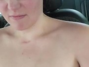 Carwash titties out