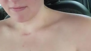 Carwash titties out