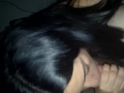 La niñera me chupa la verga por un aumento / Cachifa, Amateur, POV, FULL HD ORAL SEX 5/16