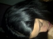 La niñera me chupa la verga por un aumento / Cachifa, Amateur, POV, FULL HD ORAL SEX 9/16