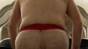 Playing with my favorite thick dildo