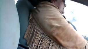 Playing in car (old video) no nudity but plenty of noise