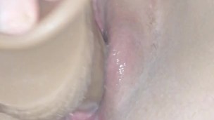 Playing hard with my tight and creamy pussy - Genn White