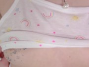 SVETA'S  ASS SPANKED HARD AND TITS IN UNDERWEAR - shows her perfect ass and tattooed tits 8/16