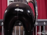 Black PVC Pants Ass Worship 11/16