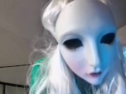 FREE TRAILER: Creepy Masked Girl Masturbates Through Her Panties