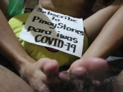 Most Tiring Feetjob of All Time (My Filipina Lover's Already Gasping For Air!) 1/16