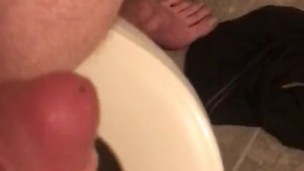 Slow motion cum shot 