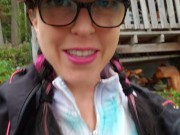 Public Masturbating with My Lovesense 1/16