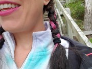 Public Masturbating with My Lovesense 2/16