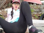 Public Masturbating with My Lovesense 6/16