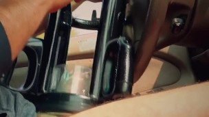 Took my Cock Milking Machine for a drive