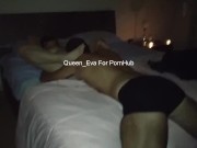 Moglie troia scopa con amante davanti al marito cornuto con gabbia di castità 3/16