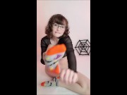Spooky Socks Try On 2/16