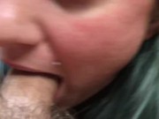 Facefuck Choking on Cock Blow Job 15/16