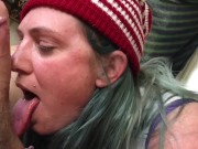 Facefuck Choking on Cock Blow Job 16/16