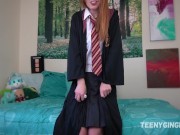 Goody Gryffindor becomes a Slutty Slytherin [Ginny Weasley Potion JOI] 5/16
