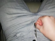 Horny guy, stopping by the road, Jerk off in car in public! - SoloXman 5/16