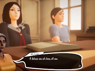 Monolith Bay – Voyeur at school lockers (2)