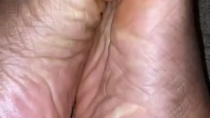 After moisturizing my size 12 feet