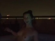 Dani Daniels . com - Public Hot Tub Snap Show 14/16